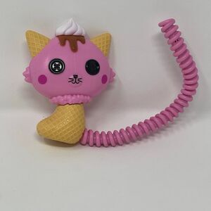 Lalaloopsy Scoops Waffle Cone Pet - Pink Ice Cream Cat Replacement Figure